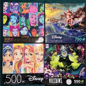 4 Disney Puzzles